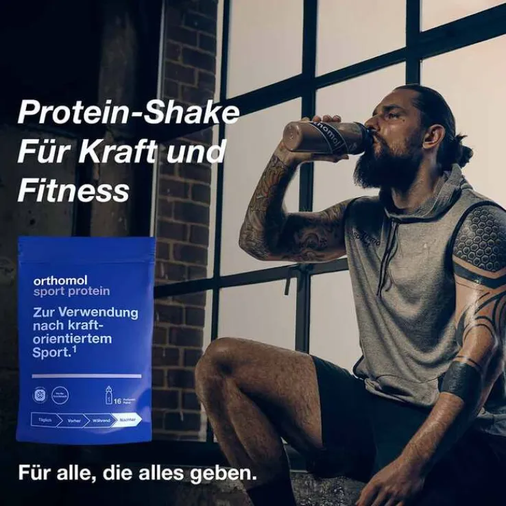 Orthomol Sport Protein Pulver Vanille, 640 g