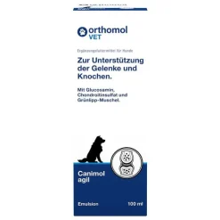 Orthomol Vet Canimol agil Emulsion für Hunde, 100 ml