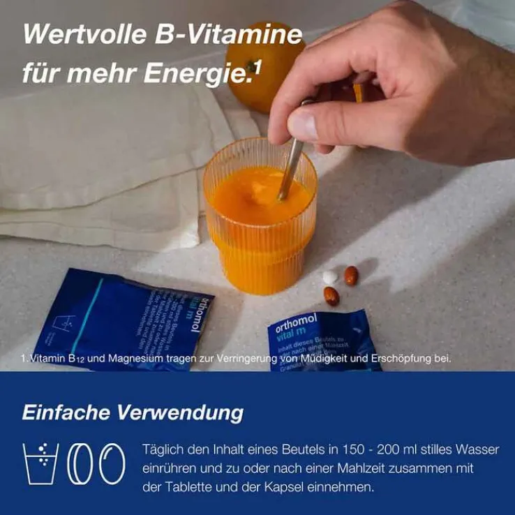Orthomol Vital M Grapefruit Granulat / Kapseln, 30 St