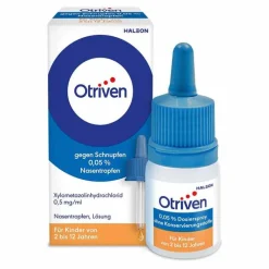 Otriven gegen Schnupfen 0,05 % Nasentropfen für Kinder, 10 ml