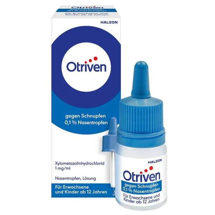 Otriven gegen Schnupfen 0,1 % Nasentropfen, 10 ml