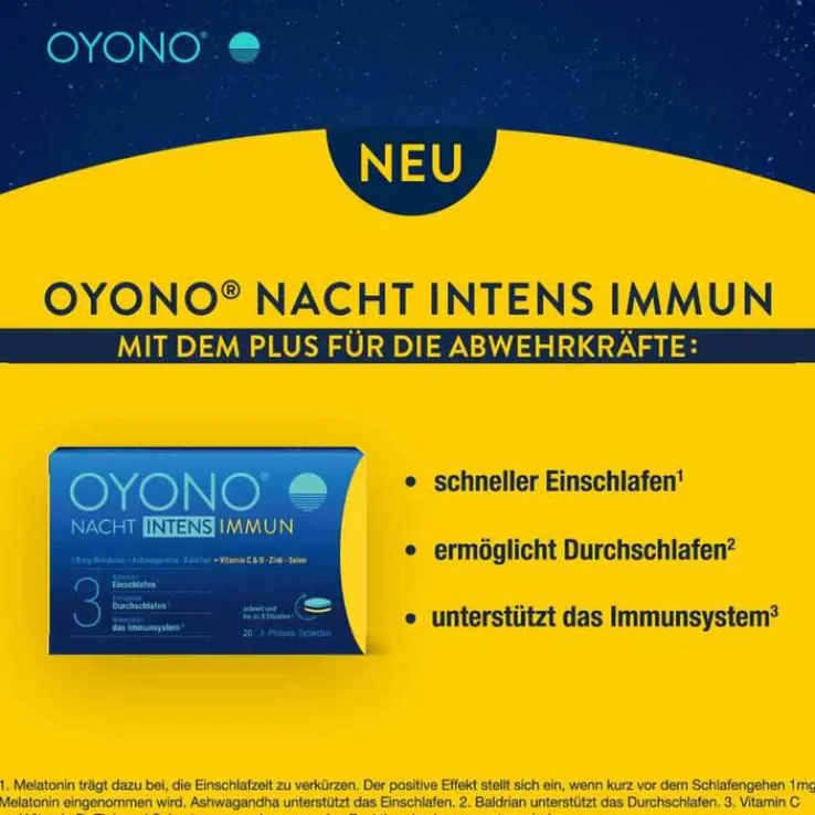Oyono Nacht Intens Immun Tabletten, 20 St