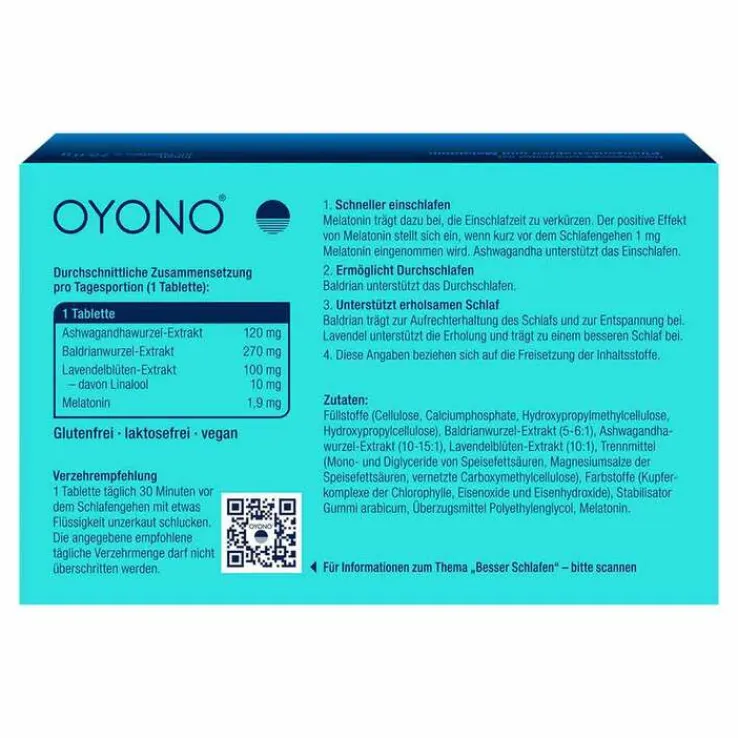 Oyono Nacht Intens Tabletten, 60 St