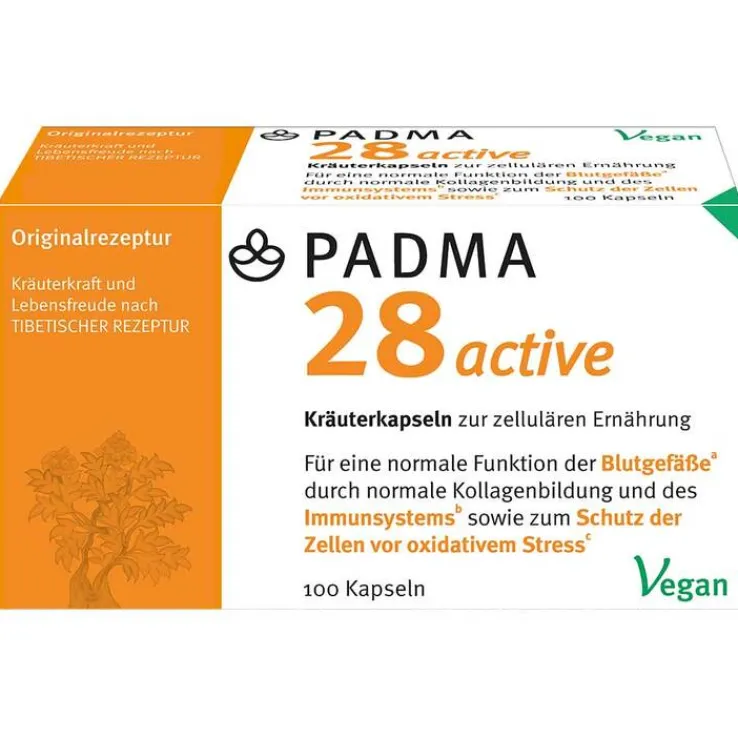 Padma 28 active Kapseln, 100 St