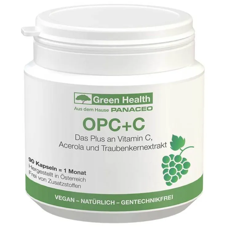 Panaceo Green Health OPC + C Kapseln, 90 St
