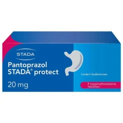 Pantoprazol STADA protect 20 mg magensaftresistent Tabletten, 7 St