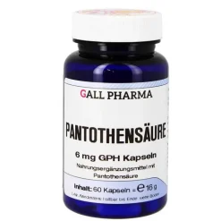 Pantothensäure 6 mg GPH Kapseln, 60 St