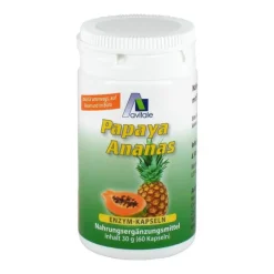 Papaya Ananas Enzym Kapseln, 60 St