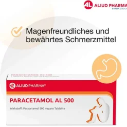 PARACETAMOL AL 500 Tabletten, 20 St