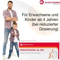 PARACETAMOL AL 500 Tabletten, 20 St