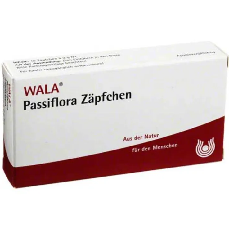 Passiflora Zäpfchen, 10X2 g