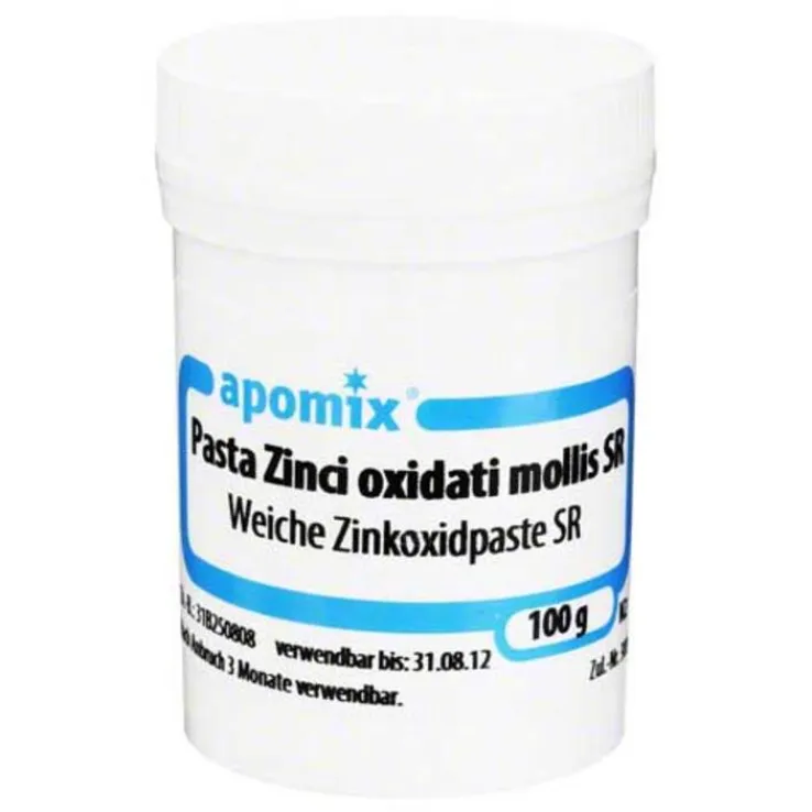 Pasta Zincioxidi Mollis SR, 100 g