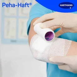 peha-haft® Kohäsive Fixierbinde latexfrei 8 cm x 4 m, 1 St
