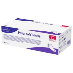 Peha Soft nitrile Untersuchungshandschuhe puderfrei unsteril L, 100 St