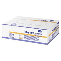 Peha Soft Syntex Untersuchungshandschuhe unsteril puderfrei L, 100 St