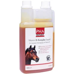PHA Vitamin B Komplex Liquid für Pferde, 1000 ml
