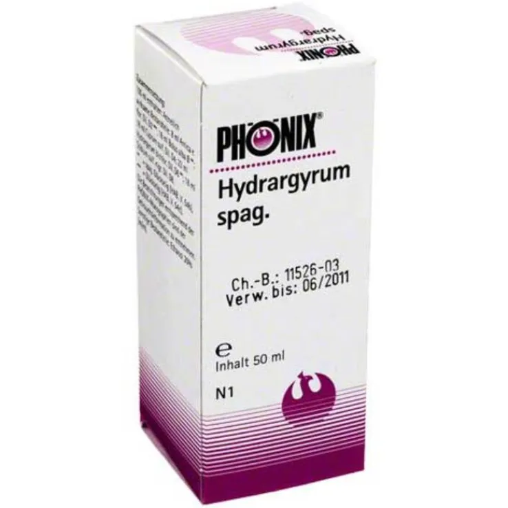 Phönix Hydrargyrum spag. Tropfen, 50 ml