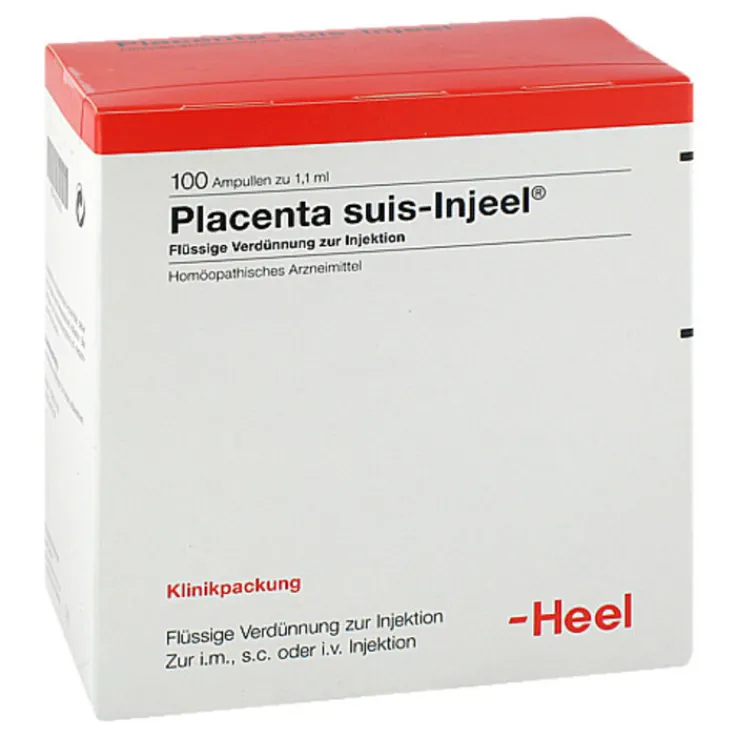 Placenta Suis Injeel Ampullen, 100 St