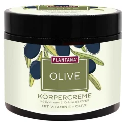 Plantana Olive Körpercreme mit Vitamin-E, 500 ml