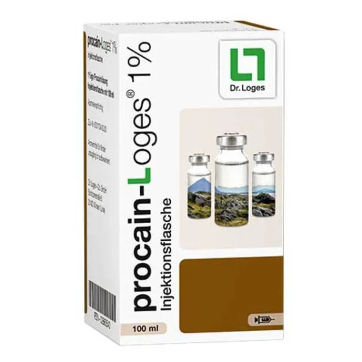 Procain-Loges 1% Injektionsflasche, 100 ml