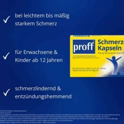 Proff Schmerzkapseln 400 mg, 20 St