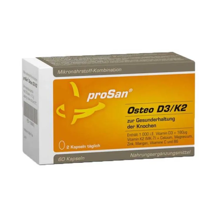 Prosan Osteo D3-K2 Weichkapseln, 60 St
