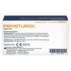 PROSTUROL Zäpfchen, 30 St