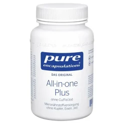 Pure Encapsulations all-in-one Plus ohne Cu / Fe / Jod, 90 St