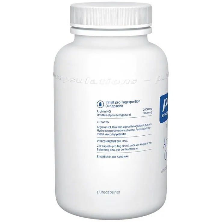 Pure Encapsulations Arginin + Ornithin Kapseln, 90 St