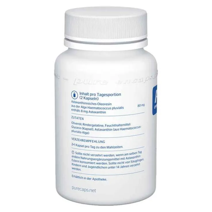 Pure Encapsulations Astaxanthin Kapseln, 60 St