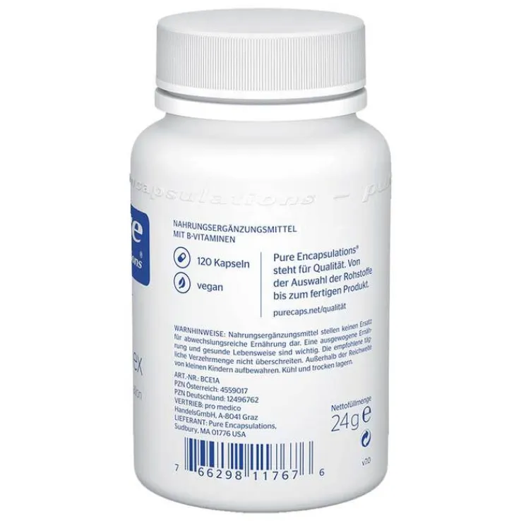 Pure Encapsulations B-Complex Kapseln, 120 St