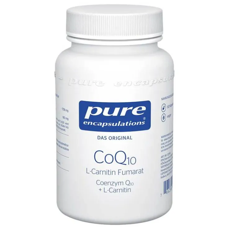 Pure Encapsulations CoQ10 L Carnitin Fumarat Kapseln, 60 St