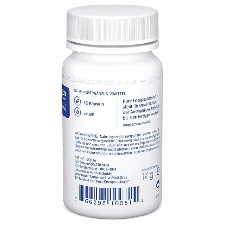 Pure Encapsulations CoQ10 250 mg Kapseln, 30 St