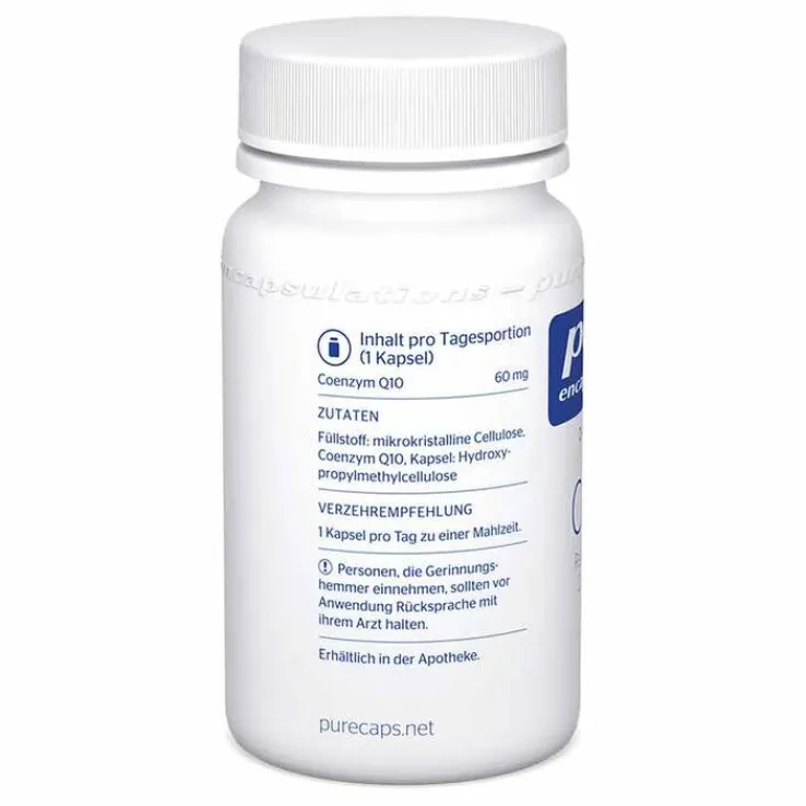 Pure Encapsulations CoQ10 60 mg Kapseln, 30 St