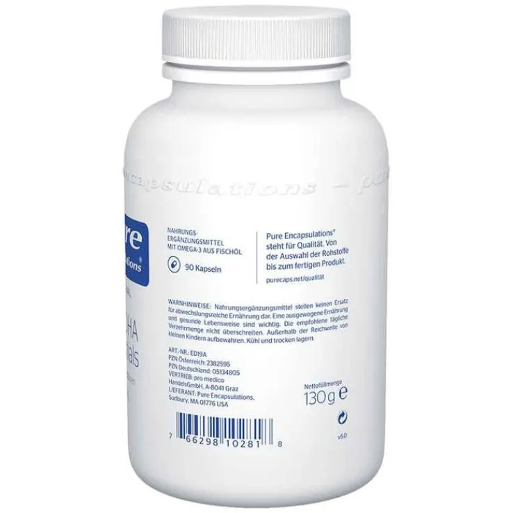 Pure Encapsulations EPA/DHA essentials 1000 mg Kapseln, 90 St
