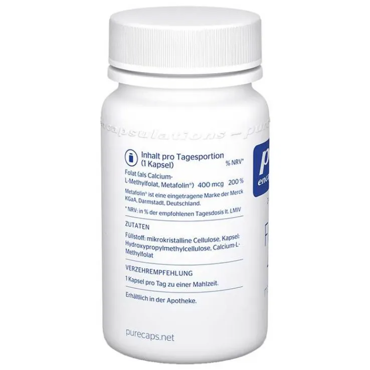 Pure Encapsulations Folate 400 Kapseln, 90 St