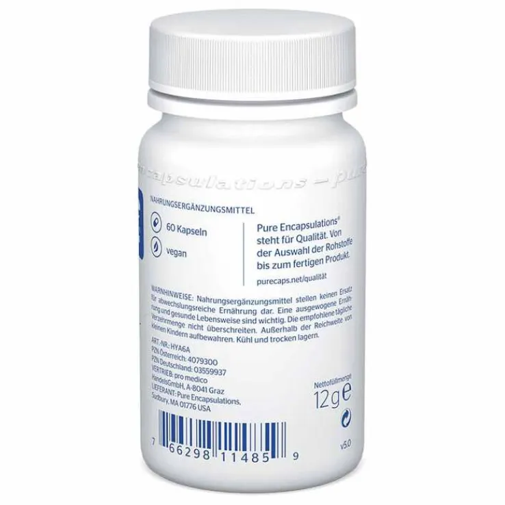 Pure Encapsulations Hyaluronsäure Kapseln, 60 St