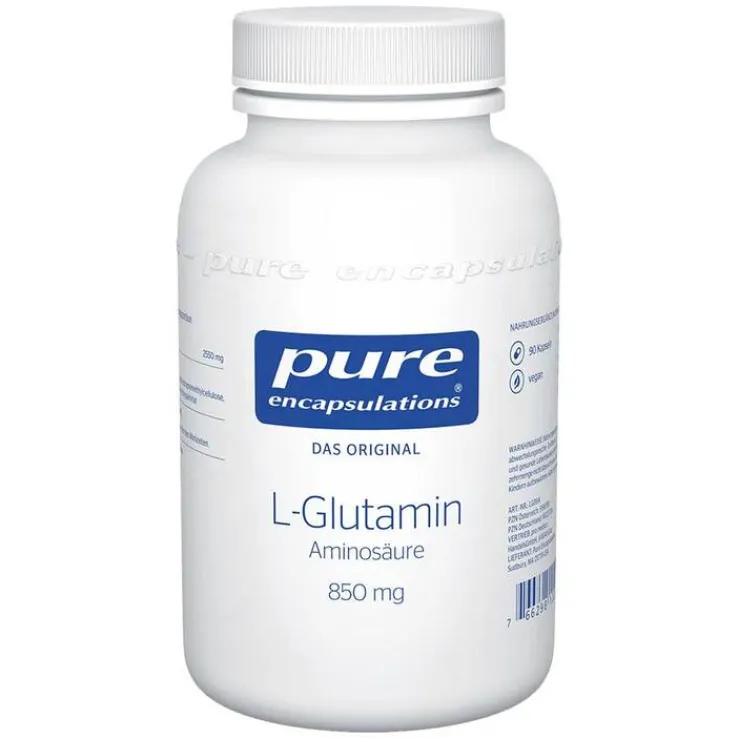 Pure Encapsulations L-Glutamin 850 mg Kapseln, 90 St