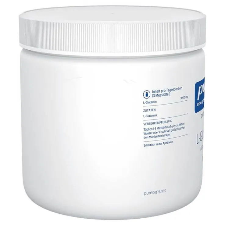 Pure Encapsulations L-Glutamin Pulver, 186 g