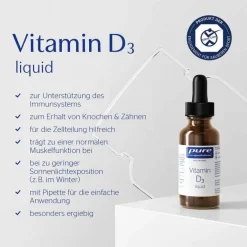 Pure Encapsulations Vitamin D3 Liquid, 22.5 ml