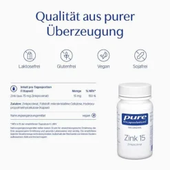 Pure Encapsulations Zink 15 Zinkpicolinat Kapseln, 180 St