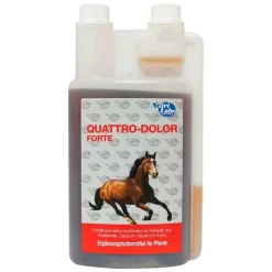 Quattro Dolor forte flüssig für Pferde, 1 l