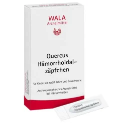 Quercus Hämorrhoidalzäpfchen, 10X2 g