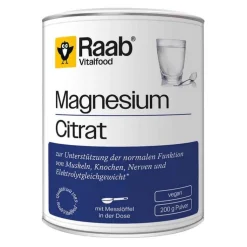 Raab Vitalfood Magnesiumcitrat Pulver, 200 g