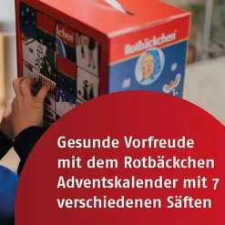 Rabenhorst Rotbäckchen Adventskalender, 24X125 ml