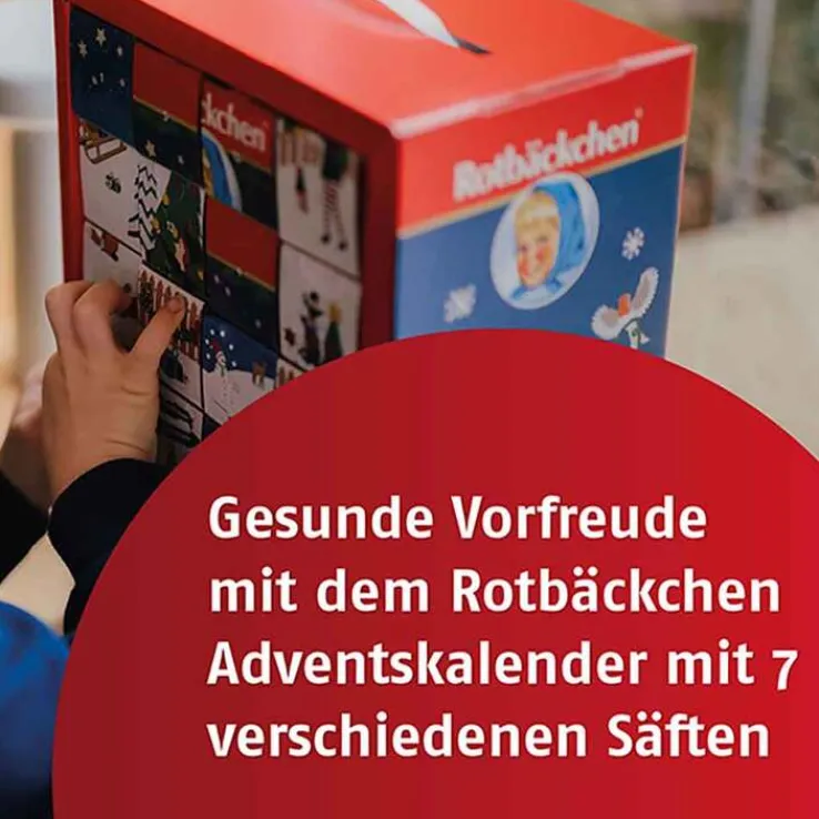 Rabenhorst Rotbäckchen Adventskalender, 24X125 ml