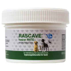 Rascave hepar mite Kautabletten für Hunde, 90 St
