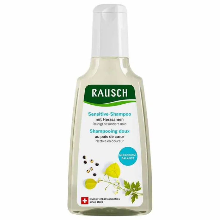 Rausch Sensitive-Shampoo mit Herzsamen, 200 ml