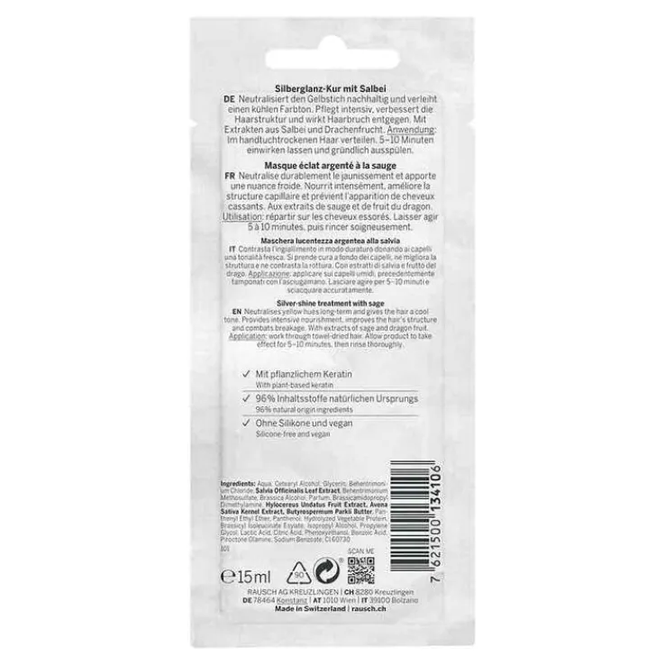 Rausch Silberglanz-Kur mit Salbei, 15 ml