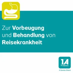 Reisetabletten – 1 A Pharma®, 20 St